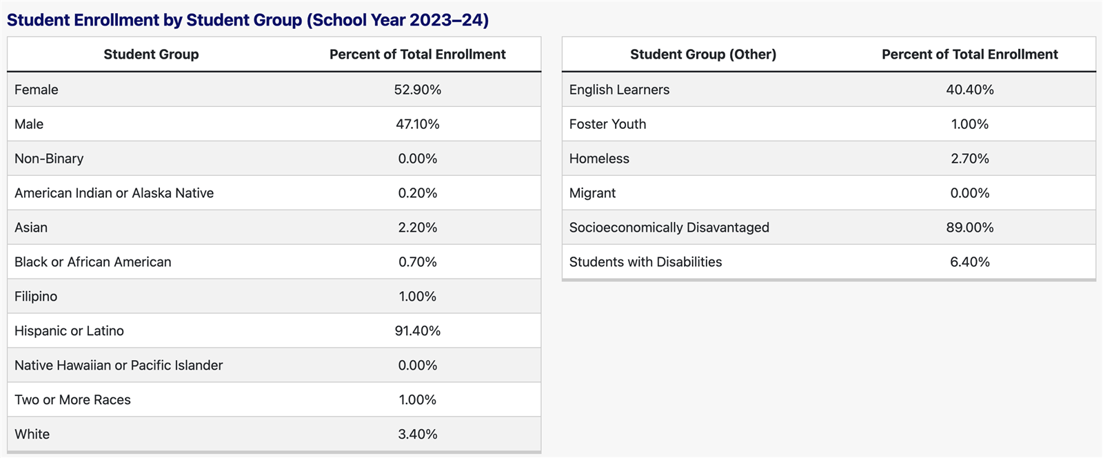 Demographics 2023-24